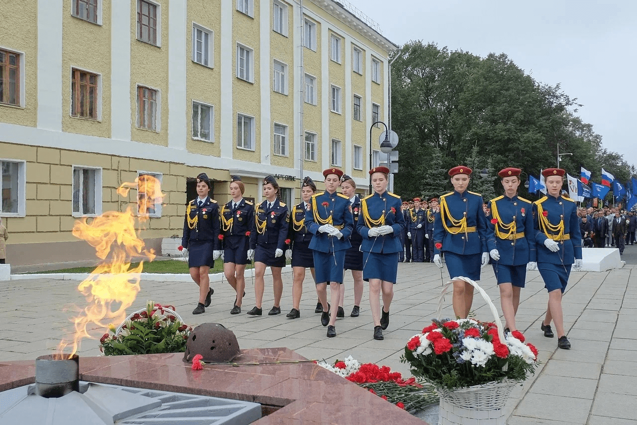 Памятными мероприятиями отмечают окончание Второй мировой