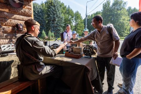 В Парке Победы встретили новый учебный год