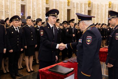 Будущие стражи правопорядка стали офицерами