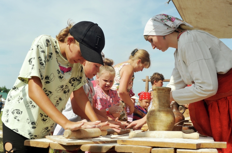 Женщины сохранили семейные традиции