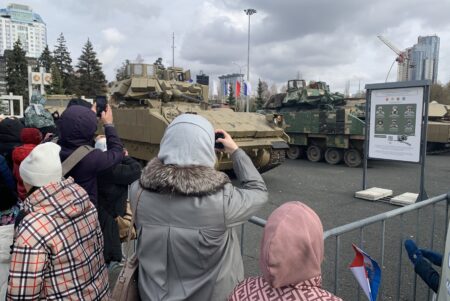 Самара увидела трофеи сражений