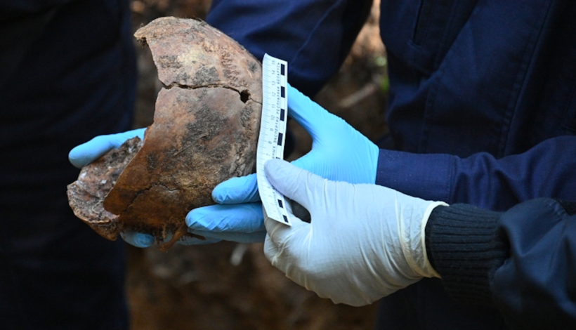 Обнаружено массовое захоронение жертв геноцида