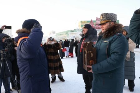 Частицу Вечного огня встретили в Сибири
