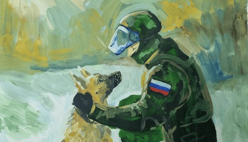 Защитникам посвятили выставку
