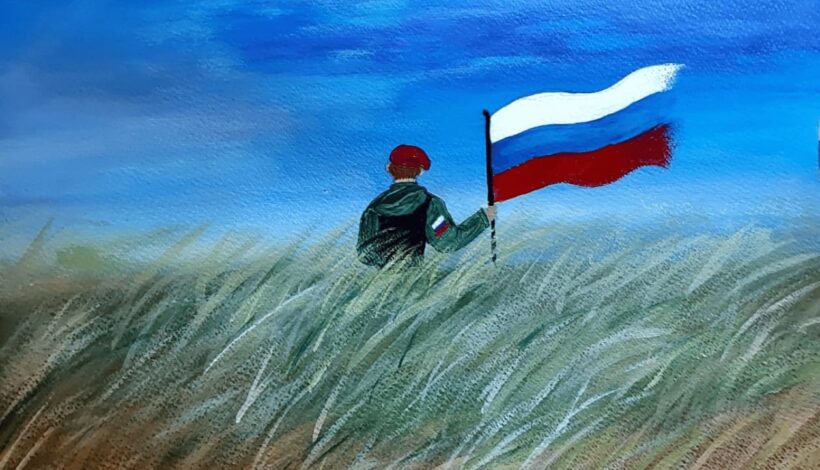 Поздравить с 23 февраля можно авторскими открытками