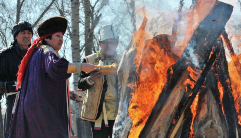 Хакасский Новый год посвятили Победе
