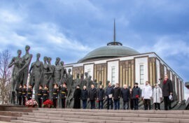 Память узников концлагерей почтили в Музее Победы