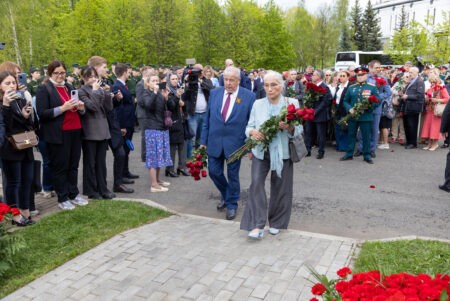 Юбилей встречи на Эльбе отметили в Музее Победы 