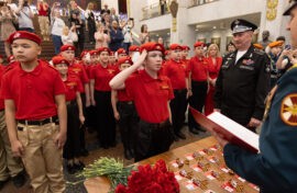Юнармейцы дали клятву