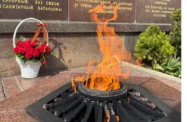 Частицу Вечного огня доставили в Херсонскую область