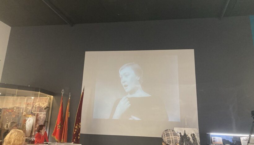 В Музее Победы отметили день рождения музы Ленинграда