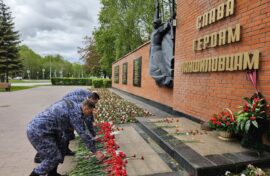 Героям-панфиловцам отдали дань памяти