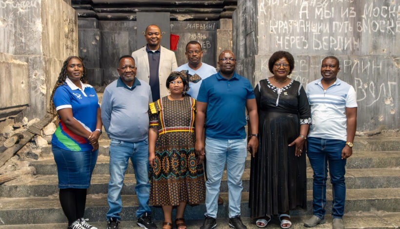 Делегация из Намибии посетила Музей Победы