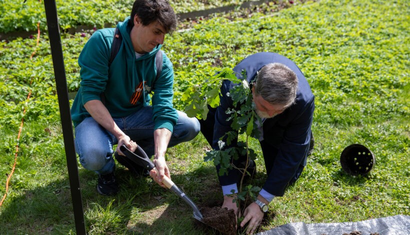 Юбилею Победы посвятили экологическую акцию