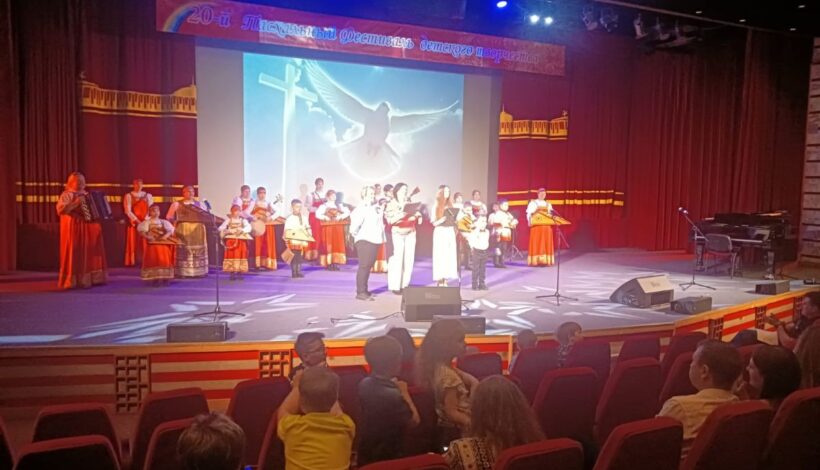 Юные таланты отметили праздник Пасхи