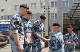 Спецназовцы посоревновались в биатлоне