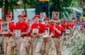 Сменовцы прошли в батальоне юных героев