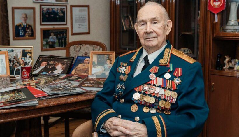 Ветеран правопорядка отмечает 100-летие