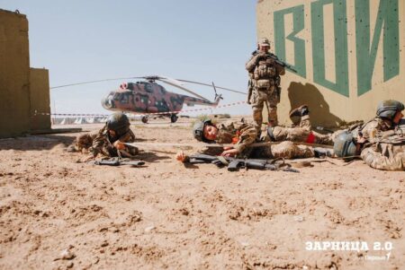 Сильнейшие участники «Зарницы» начали битву