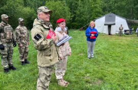 Юнармейцы приняли полевой вызов