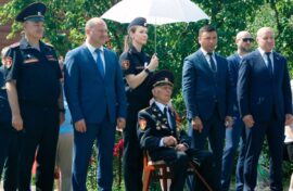 Столетие ветерана отметили с размахом
