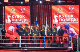 Росгвардейцы сошлись на ринге