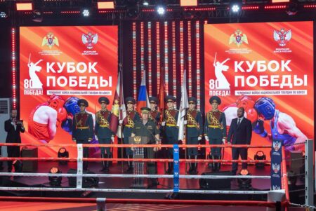 Росгвардейцы сошлись на ринге