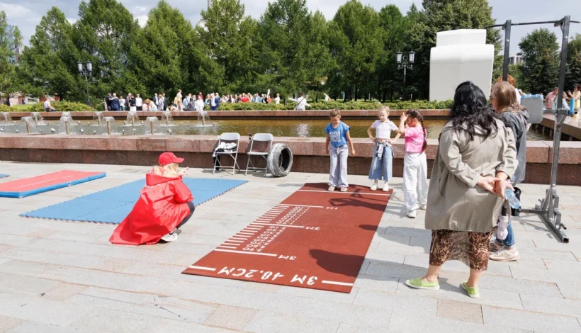 День физкультурника отметили в Музее Победы