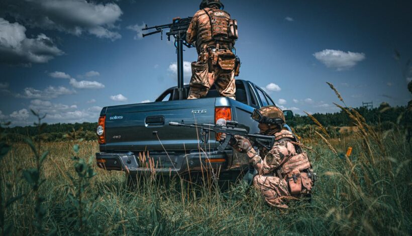 Росгвардейцы потренировались в полевых условиях