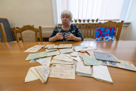 Музей Победы сохранит письма солдата своей матери