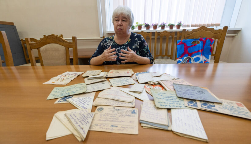Музей Победы сохранит письма солдата своей матери