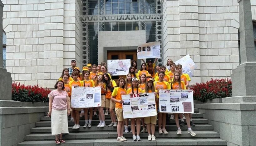 Дети узнали историю «Артека» в период Великой Отечественной