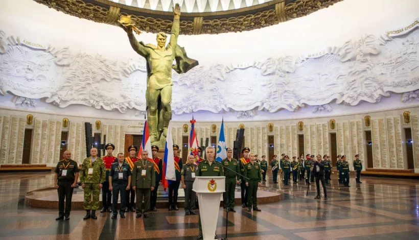 В Музее Победы напутствовали участников военно-спортивных игр