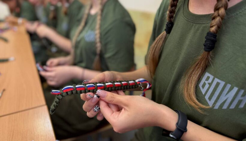 Патриотическая площадка стала центром притяжения