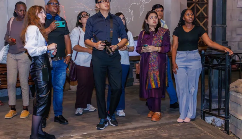 Туристы из девяти стран прониклись «Подвигом Народа»