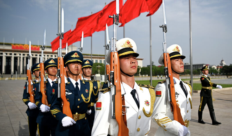 К военному параду готовятся в Китае