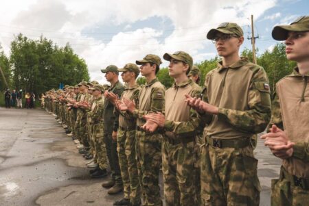 Курсанты прошли военно-спортивную подготовку