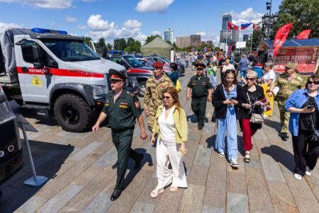 «Один день с Росгвардией» пройдет около Музея Победы