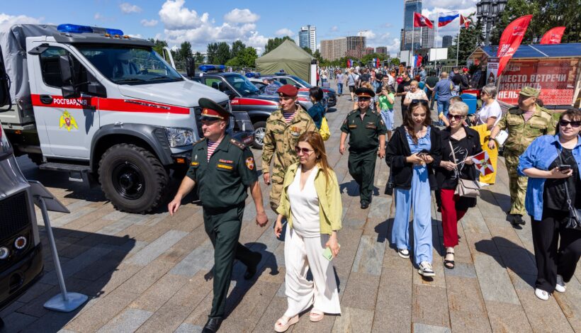 «Один день с Росгвардией» пройдет около Музея Победы