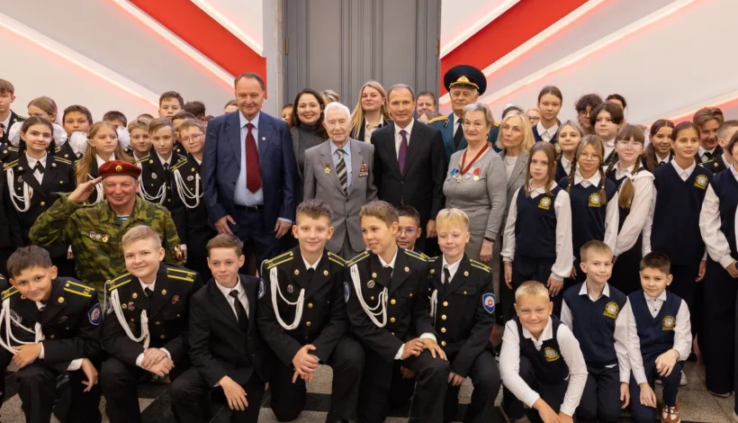 Школьники презентовали фильмы о ветеранах