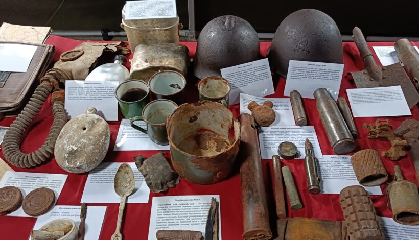 О поисковых отрядах Росгвардии узнали гости «Парка Победы»