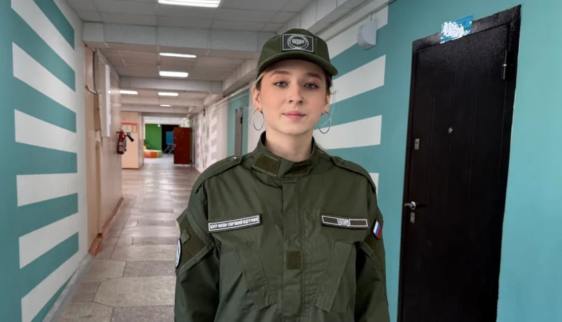 Курсант спасла жизнь человеку