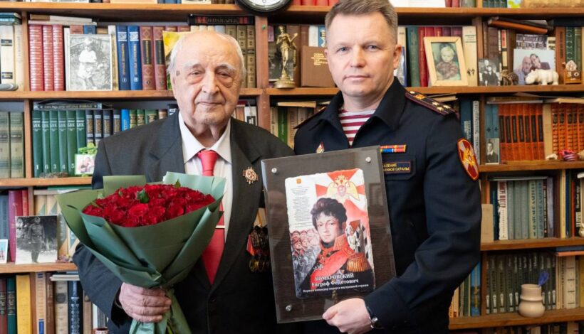 Молодежи рассказали о ветеране вневедомственной охраны