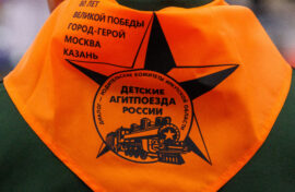 Клятву принесли сибирские школьники в Музее Победы