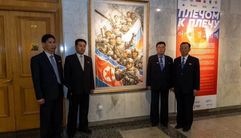 Делегация КНДР посетила новую выставку Музея Победы
