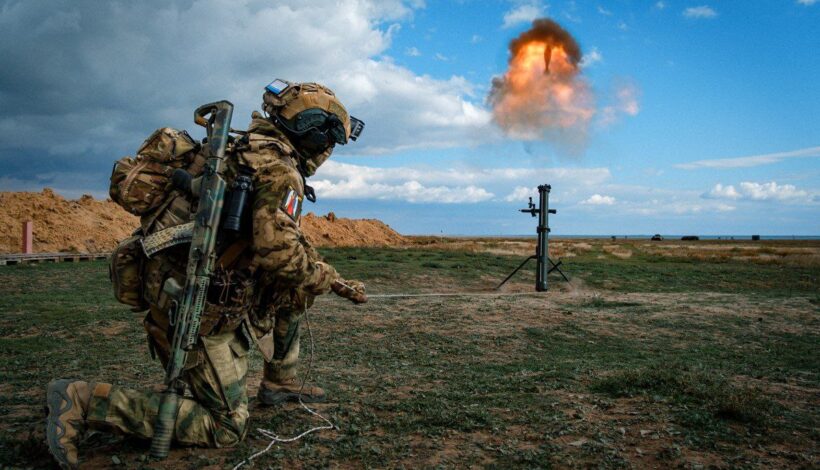 Артиллеристы Росгвардии защищают рубежи