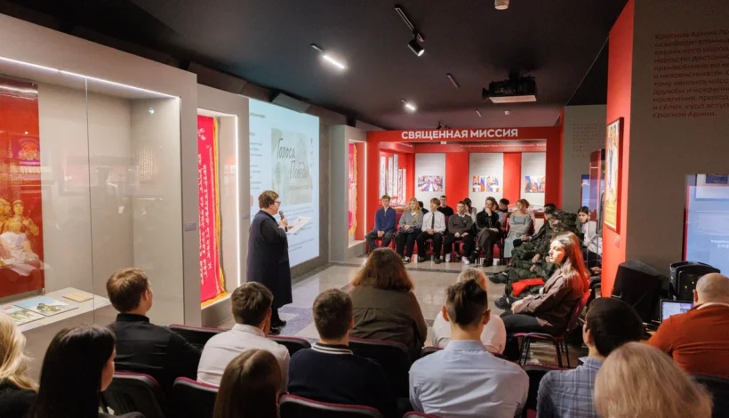 Школьники провели урок-концерт о Великой Отечественной