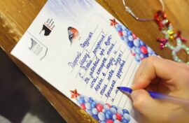 День рождения Деда Мороза отметили в Музее Победы