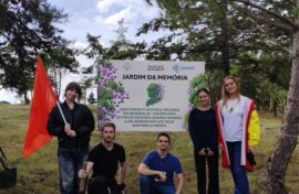 Сад памяти вырастет в Португалии