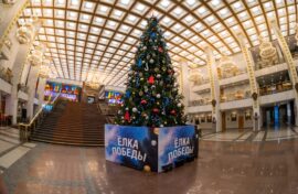 Десятиметровую ель установят в Музее Победы